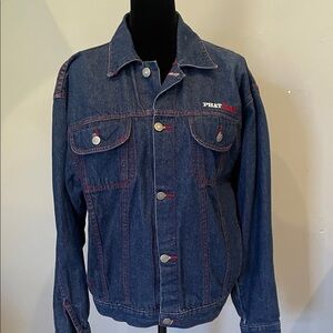 Denim Jacket - Blue phat farm size 16 made in USA